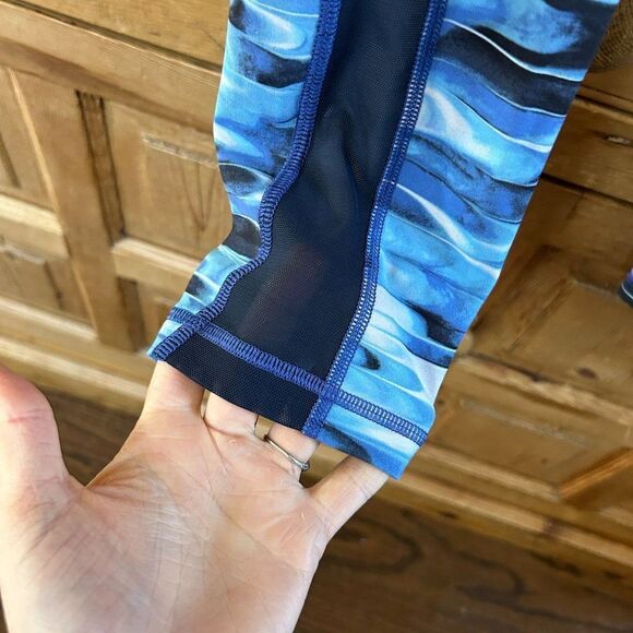 Lululemon 4 Train Times‎ 7/8 Pant *25" Leggings Mesh Detail Cropped - Picture 13 of 13